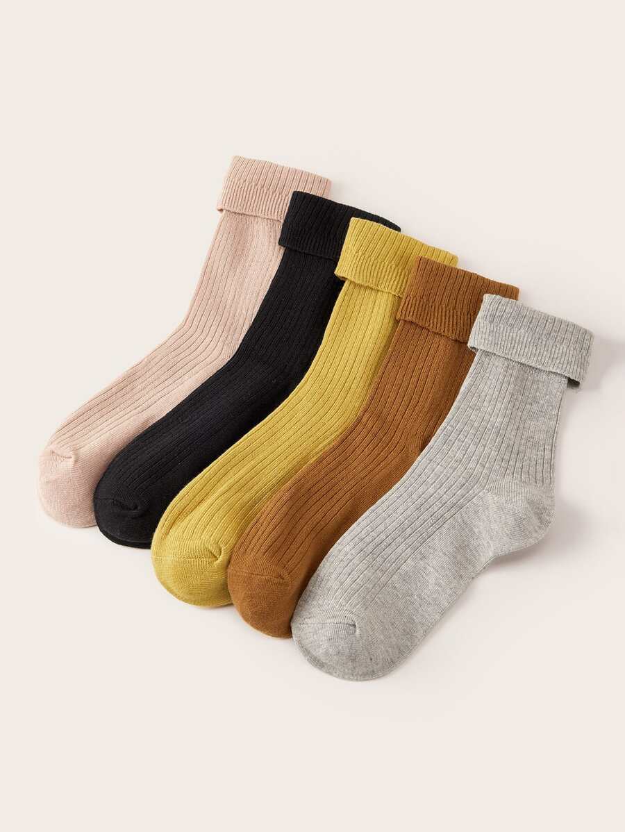 Knit Socks 5-pack
