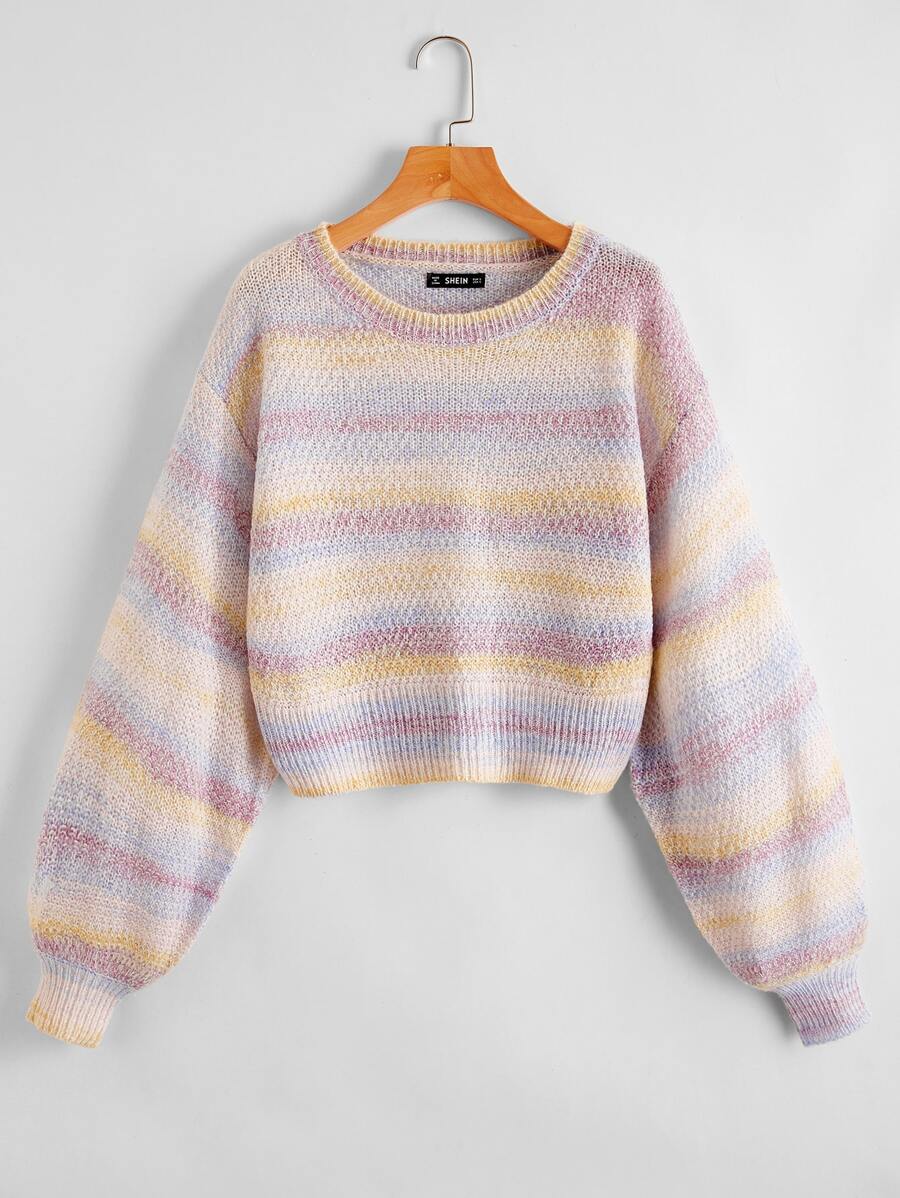 Space Dye Sweater - Flex Theme Trending