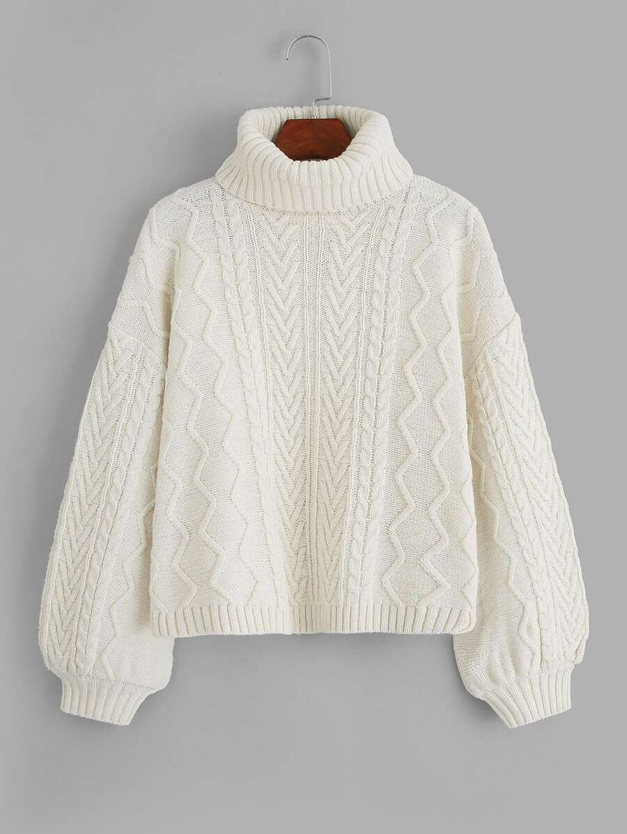 Rolled Neck Sweater