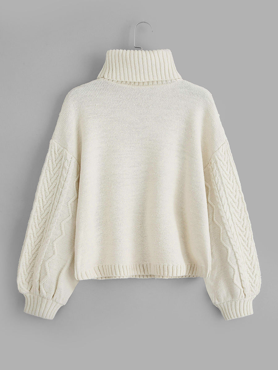 Rolled Neck Sweater
