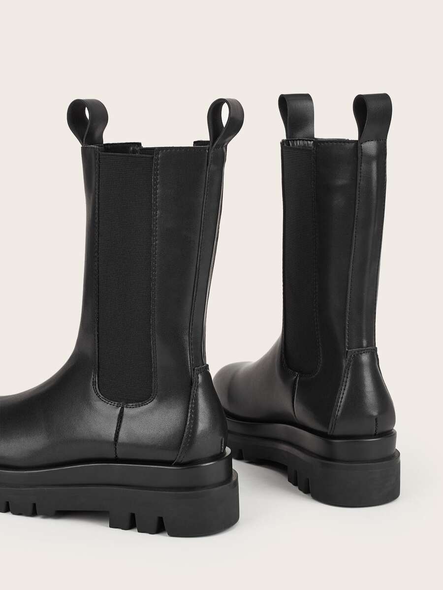 Mid-calf Chelsea Boots - Flex Theme Trending Mid-calf Chelsea Boots - Flex Theme Trending